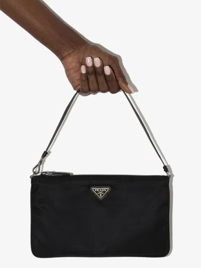 Prada Black Re-nylon Shoulder Bag