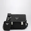 Prada Camera Bag With Zip-pouch In Black