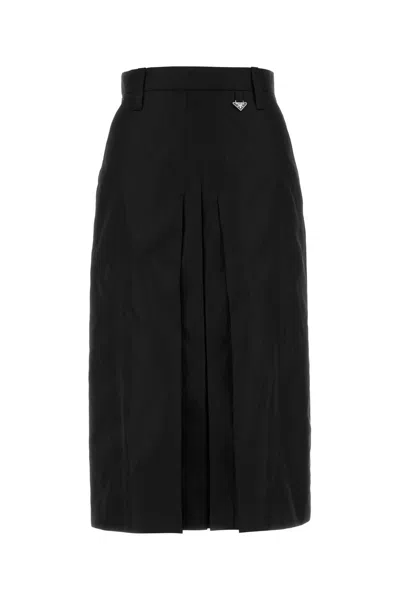 Prada Black Re-nylon Skirt