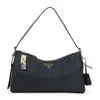 Prada Black Recycled Polyamide Sacca Handbag
