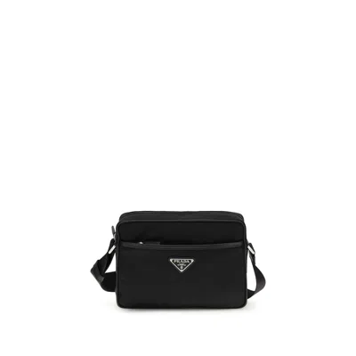 Prada Black Recycled Polyamide Shoulder Bag