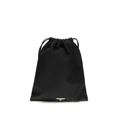 Prada Black Recycled Polyamide Shoulder Bag