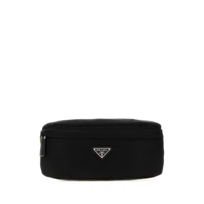 Prada Black Re-nylon Belt Bag Nero Marsupi