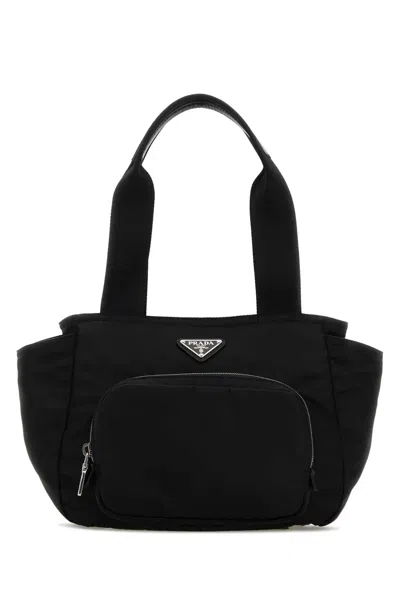 Prada Black Re-nylon Handbag