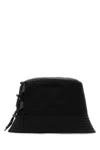 Prada Black Re-nylon Hat In Black