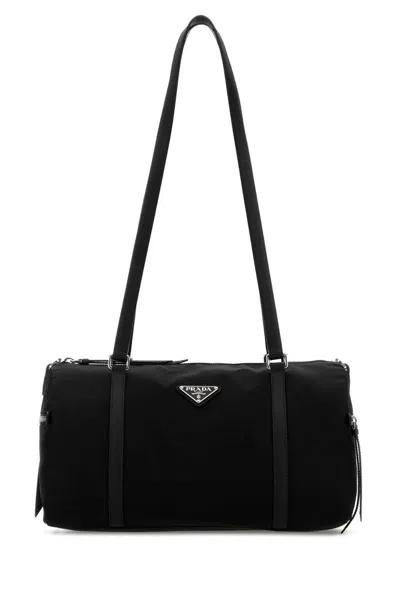 Prada Black Re-nylon Large Shoulder Bag