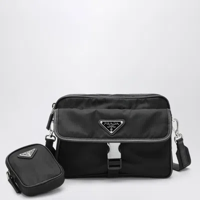 Prada Black Re-nylon Mini Cross-body Bag