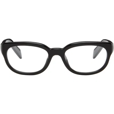 Prada Black Round Glasses
