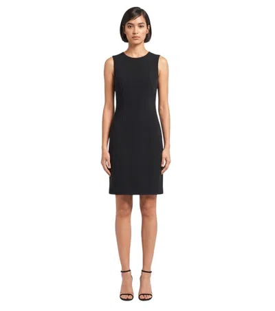 Prada Black Round Neck Above Knee Dress