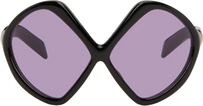 Prada Black Runway Oversized Sunglasses