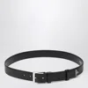 Prada Black Saffiano Belt Men
