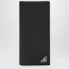 Prada Vertical Bi-fold Wallet In Black