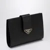Prada Triangle-logo Wallet In Black