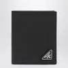 Prada Black Saffiano Wallet In Black