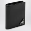 Prada Saffiano Leather Bi-fold Wallet With Card Slots