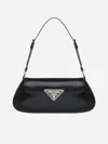Prada Black Shoulder Bag In Black