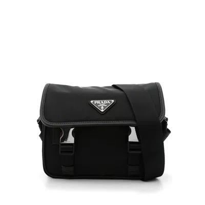 Prada Black Shoulder Bags Men