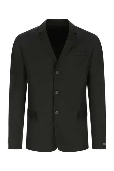 PRADA BLACK SILK BLAZER