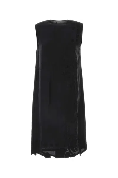 PRADA BLACK SILK DRESS