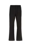 Prada Wool Trousers With Cropped Length And Front Crease