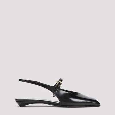 PRADA BLACK SLINGBACK BALLET FLATS