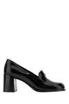 Prada 65mm Mocassini Leather Loafer Pumps In Multi