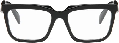 Prada Black Square Glasses In 16k1o1