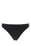 PRADA BLACK STRETCH RE-NYLON BIKINI BOTTOM