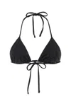 Prada Stretch Re-nylon Rhinestone Halterneck Bikini