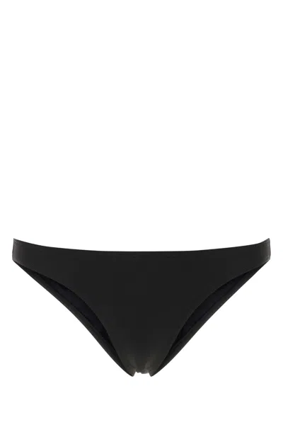 PRADA PRADA BLACK STRETCH RE-NYLON BIKINI BOTTOM