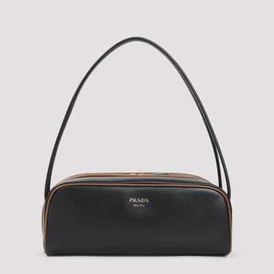PRADA BLACK SWING SHOULDER BAG