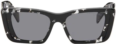 Prada Black Symbole Sunglasses In 15s5z1