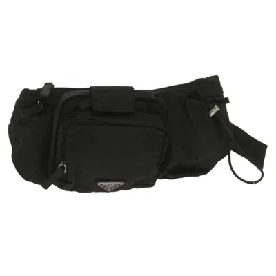 Prada Black Synthetic Clutch Bag () In Brown