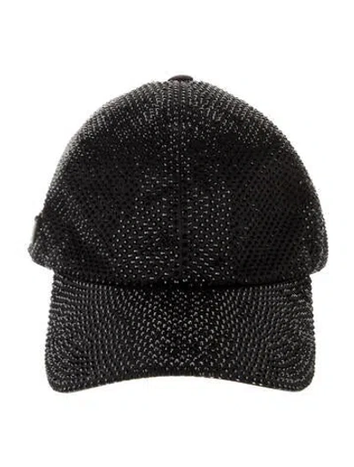 Pre-owned Prada Black Synthetic Fabric  Baseball Hat