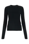Prada Women's Tech Fabric T-shirt In Black