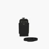 Prada Black Tessuto Cell Phone Holder Pouch