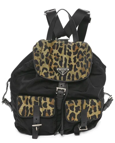 Prada Black Tessuto Nylon Backpack (authentic Pre-loved)