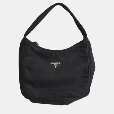 Pre-owned Prada Black Tessuto Nylon Bag