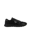 Prada Sneakers Prax 2.0 In Black Fabric And Mesh Men In Black