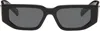 Prada Logo Full Frame Sunglasses In Black
