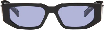 Prada Black Triangle Logo Sunglasses