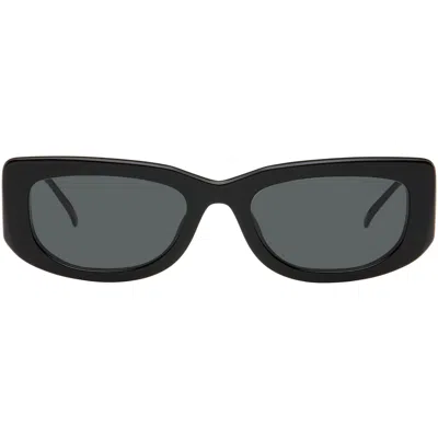 Prada Black Triangle Logo Sunglasses