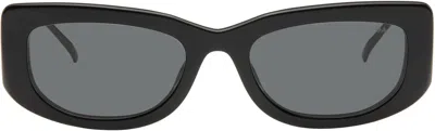 Prada Acetate Rectangle Pr14ys Sunglasses In Black