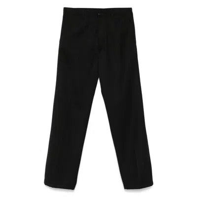PRADA PRADA BLACK TROUSERS - REGULAR & STRAIGHT-LEG TROUSERS MEN