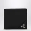 Prada Black Wallet In Saffiano Leather Men
