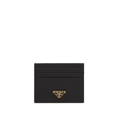PRADA PRADA BLACK WALLETS & PURSES WOMEN