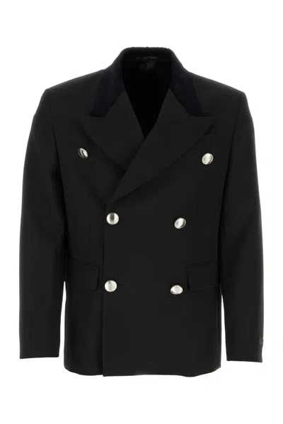 PRADA BLACK WOOL BLAZER