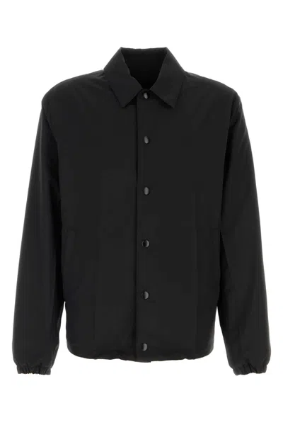 Prada Black Wool Blend Jacket