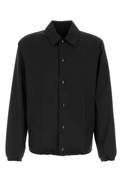 PRADA BLACK WOOL BLEND JACKET
