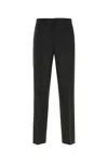 Prada Black Wool Blend Pant
